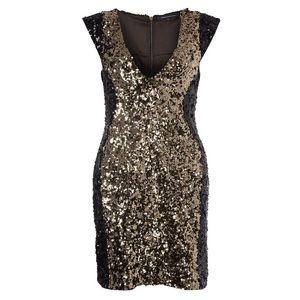 💞 French Connection Moonray Sequin Dress 💞